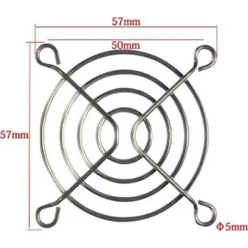 Mřížka ventilátoru 60x60mm kovová
