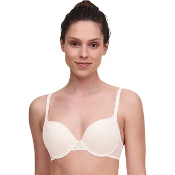 Souprava dámského spodního prádla Podprsenka push up PASSIONATA (49J2-09), Barva smetanová, Velikost 70E