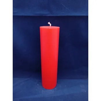 Svíčka Svíčka úzká velká červená