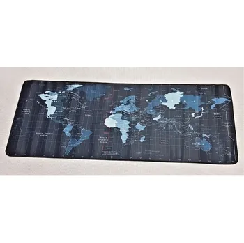 Myš Podložka pod myš a klávesníci, mapa světa 30 x 80cm
