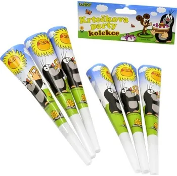 Karnevalový doplněk Párty trumpetka - Krtečkova party kolekce