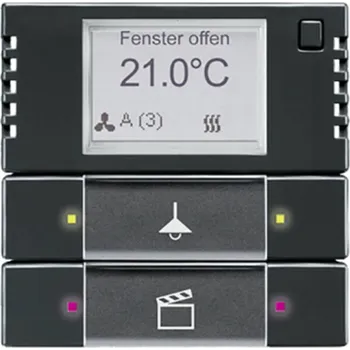 Modelová železnice Busch-Jaeger 6128/28-81 2CKA006134A0321 vstupní modul antracitová, černošedá 1 ks