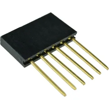 Síťový kabel Dutinková lišta 6pin s roztečí 2,54mm pro PCB