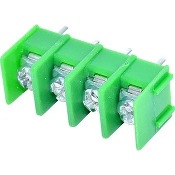 Dílna Svorkovnice do DPS 4pin KF7620-4P, rozteč pinů 7,62mm