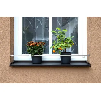 Držák na květináč a truhlík Dastech s.r.o. Dastech Zábrana truhlíku rozpěrná - nastavitelná 600-1000mm