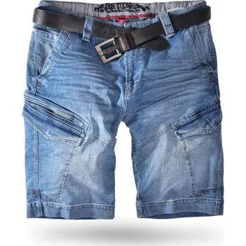 Pánské kraťasy Thor Steinar - jeans kraťasy Kort denim-lightblue Barva: světle modrá, Vel: M