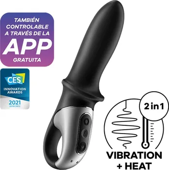 Vibrátor Vibrátor anální SATISFYER HOT PASSION černý - s kupónem KUP15 cena 1011 Kč + extra diskrétní expedice