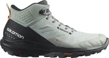 Pánská treková obuv Salomon Outpulse Mid GTX M L41588900 zelená/černá 44