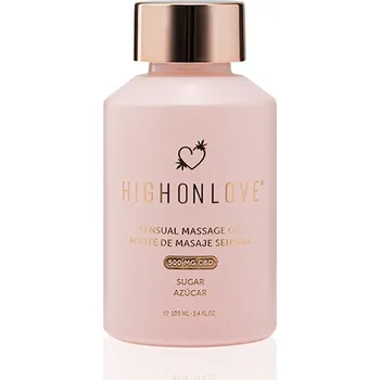 Masážní přípravek Olej masážní HIGH ON LOVE Sensual CBD Sugar 100 ml - s kupónem KUP15 cena 1104 Kč + extra diskrétní expedice