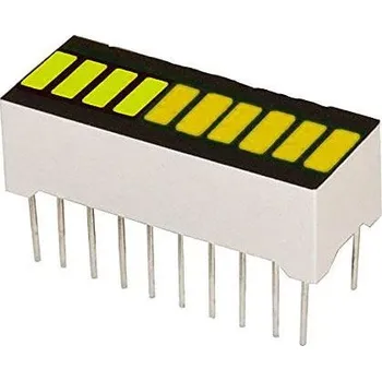 Síťový kabel Bargraf SHB10Y, 10x LED, žlutý