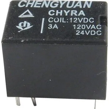 modulární přístroj a rozvaděč Relé CHENGYUAN - CHYRA (4100) 12VDC