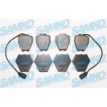 Brzdová destička Sada brzdových destiček, kotoučová brzda SAMKO 5SP1767