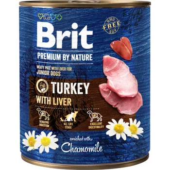 Krmivo pro psa Brit Premium by Nature Turkey with Liver