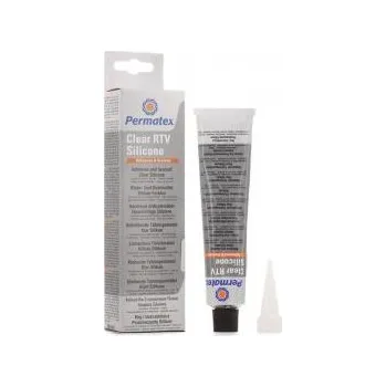 Permatex 60005 Clear silicone - Silikon na vysokou teplotu 85g