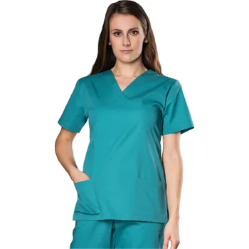 Dámská halenka Lékařská halena INFINITE MedStyle tyrkysová - dámská Velikost: S - bez kapsy