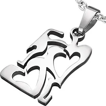 Přívěsek Ocelový přívěsek - PAC018BA