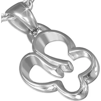 Přívěsek Ocelový přívěsek malý motýlek