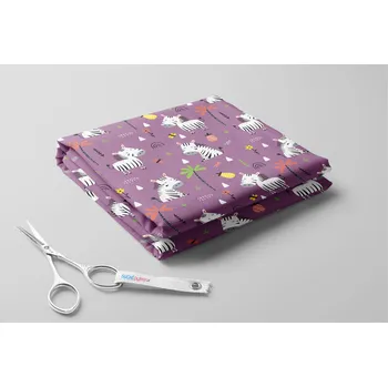 Softshell letní, Zebry Barva: Starofialová