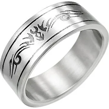 Prsten Ocelový prsten - PRB084BA 54