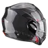 Helma na motorku Scorpion Exo Tech Evo Carbon Top černá/červená