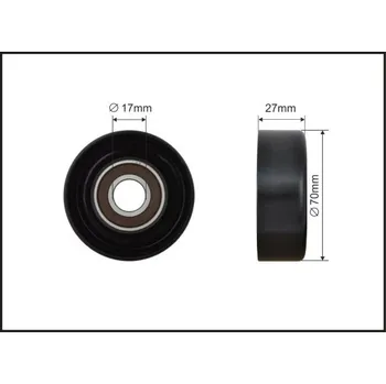 Napínací kladka, žebrovaný klínový řemen Caffaro 500529