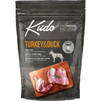 Krmivo pro psa Kudo Dog Adult Medium&Maxi Turkey & Duck 3kg