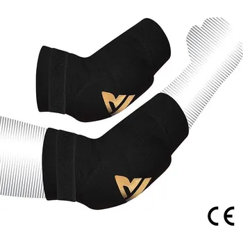 Chránič ruky a předloktí na box a bojový sport Loketní chrániče RDX HY Černá S