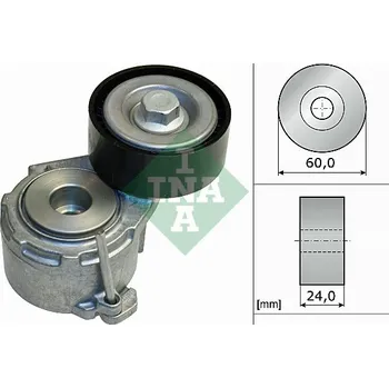 Napínák, žebrovaný klínový řemen INA 534 0111 20