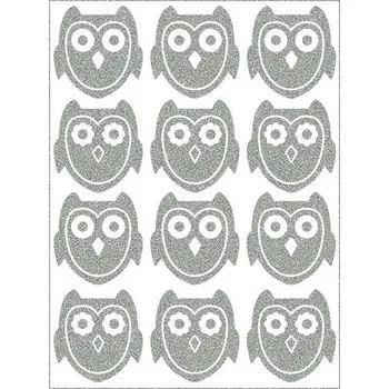 Galanterie Engross Reflexní nažehlovací obrázky Sovičky