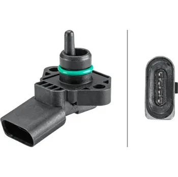 Autoelektrika Senzor tlaku sacího potrubí HELLA 6PP 358 152-151