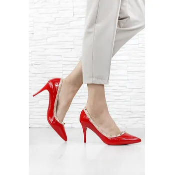 Dámské lodičky Comer Červené lodičky AH-12R Velikost: 39