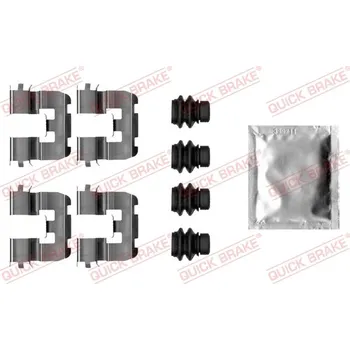 Přislušenství brzdového systému Sada příslušenství, obložení kotoučové brzdy OJD Quick Brake 109-0039