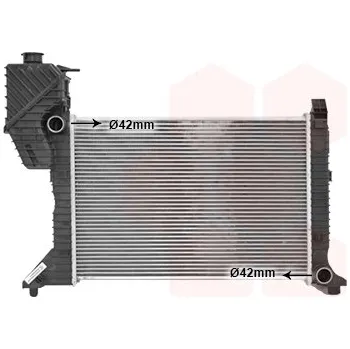 Autodíl Chladič, chlazení motoru VAN WEZEL 30002181