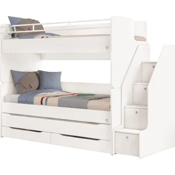 Dětská postel Čilek Studio 90 x 200 cm bílá