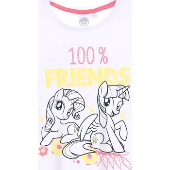 Dívčí tričko Dívčí tričko MY LITTLE PONY bílé Velikost: 98