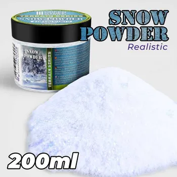 Plastikový model Model Snow Powder Realistic – modelářský posyp sníh (200 ml)
