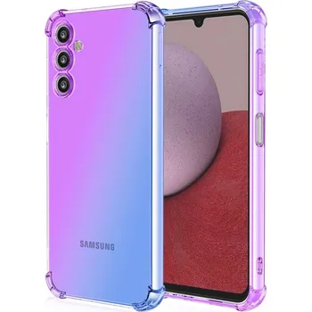 Pouzdro na mobilní telefon TopQ Shock pro Samsung Galaxy A14 5G fialové/modré
