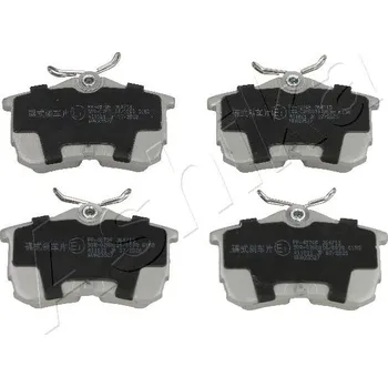 Brzdová destička Sada brzdových destiček, kotoučová brzda ASHIKA GROUP 51-04-407