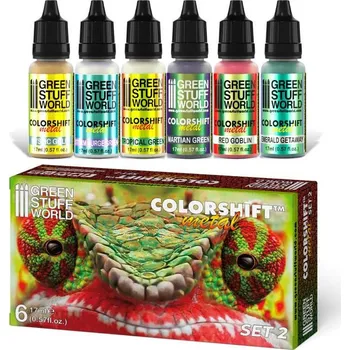 Plastikový model Chameleon Acrylic Paint Set 2 (6× 17 ml)