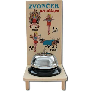 Žertovný předmět Dřevěný zvonek pro chlapa