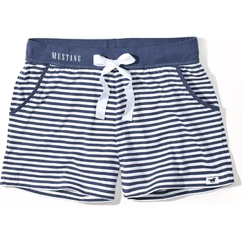 Dámské noční prádlo MUSTANG Dámské pruhované kraťasy DENIM STRIPES XL 6212_1600.545