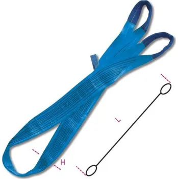 Stahovací páska ZAVĚŠENÍ PÁSOVÉ POLYESTER -MODEL 8160 DOR. 8000KG 4M CE UNI EN 1492-1 (ZAVĚŠENÍ PÁSOVÉ POLYESTER -MODEL 8160 DOR. 8000KG 4M CE UNI EN 1492-1)