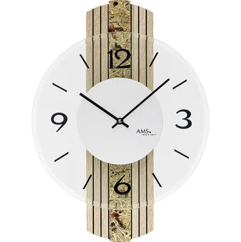 Hodiny Moderní nástěnné hodiny AMS 9674