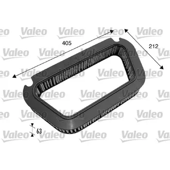 Kabinový filtr Filtr, vzduch v interiéru VALEO 698792