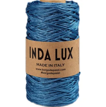 Příze Borgo de Pazzi Inda lux 31 Letecká modrá (Špagátová příze Inda lux 31)