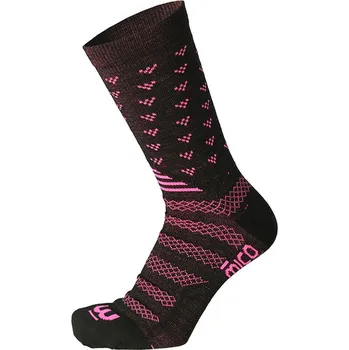 Dámské termo ponožky Mico Light Weight Warm Control Outdoor Merino Women Fucsia XL (41-42 EU)