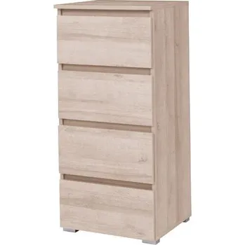 Komoda Úzká šuplíková komoda Cosmo C07 lamino dub sonoma