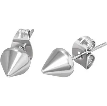 Náušnice Ocelové náušnice kužel