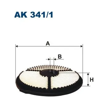 Auto-moto Vzduchový filtr FILTRON AK 341/1