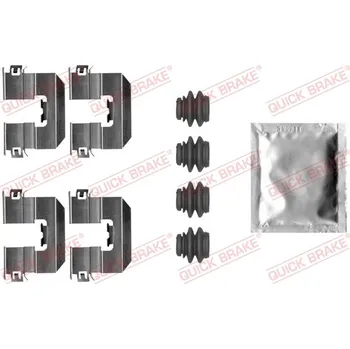 Přislušenství brzdového systému Sada příslušenství, obložení kotoučové brzdy OJD Quick Brake 109-0080